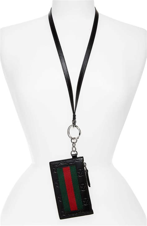 gucci apple card case|gucci card case with lanyard.